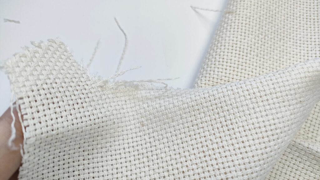 クロバーパンチニードル用ファブリックレビュー布ほつれ