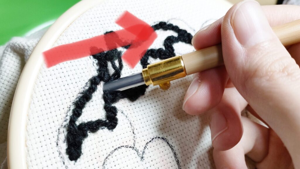 pico dot.（ピコドット）レビューパンチニードルセリアの布