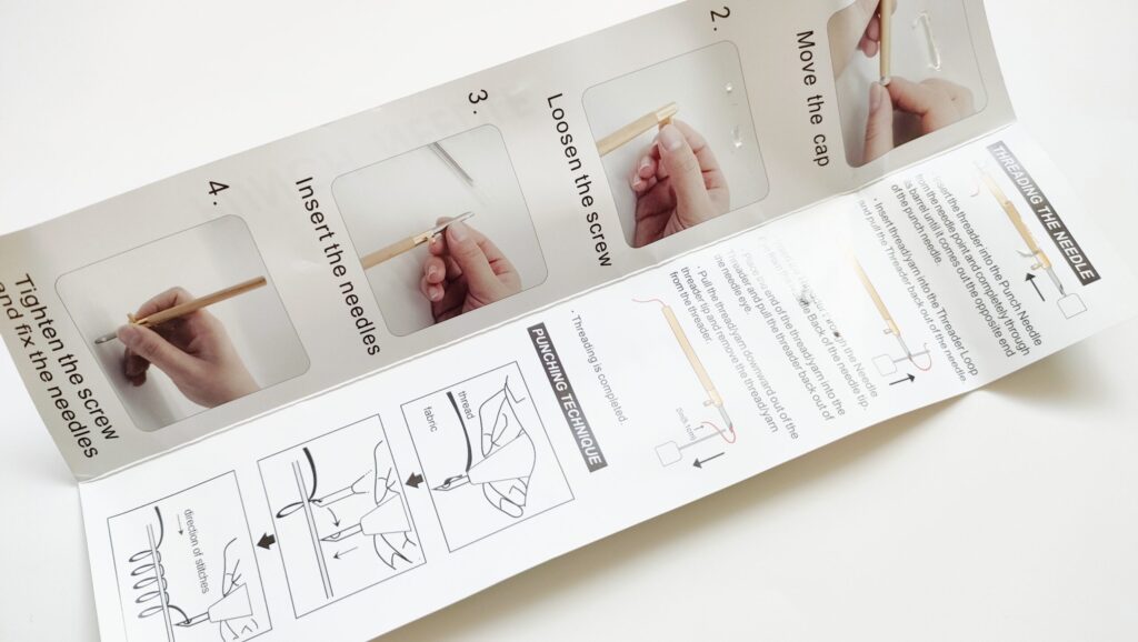 pico dot.（ピコドット）パンチニードルレビュー説明書