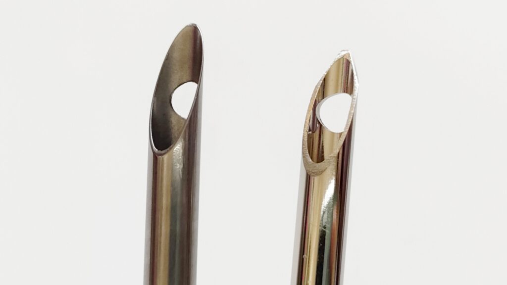 pico dot.（ピコドット）クロバーパンチニードル針比較