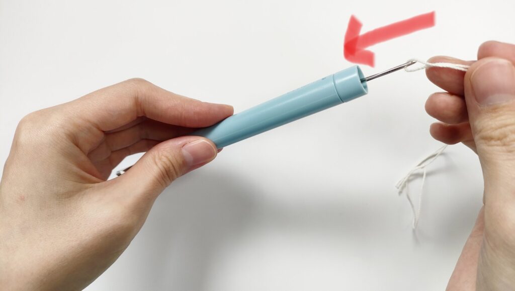 クロバーパンチニードルレビュー糸通し