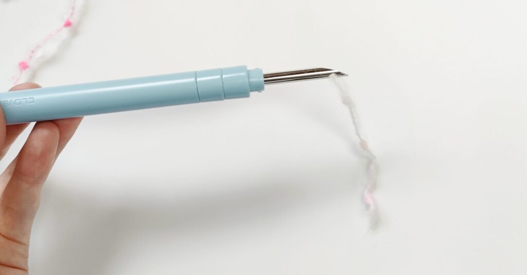 クロバーパンチニードルレビュー糸通し