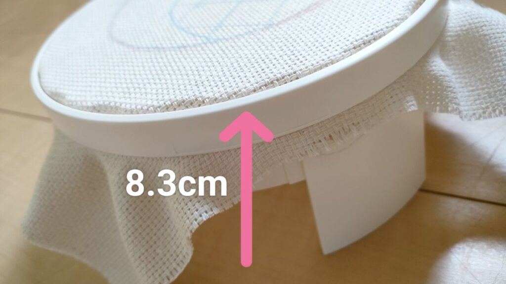 クロバー刺繡枠パンチニードル