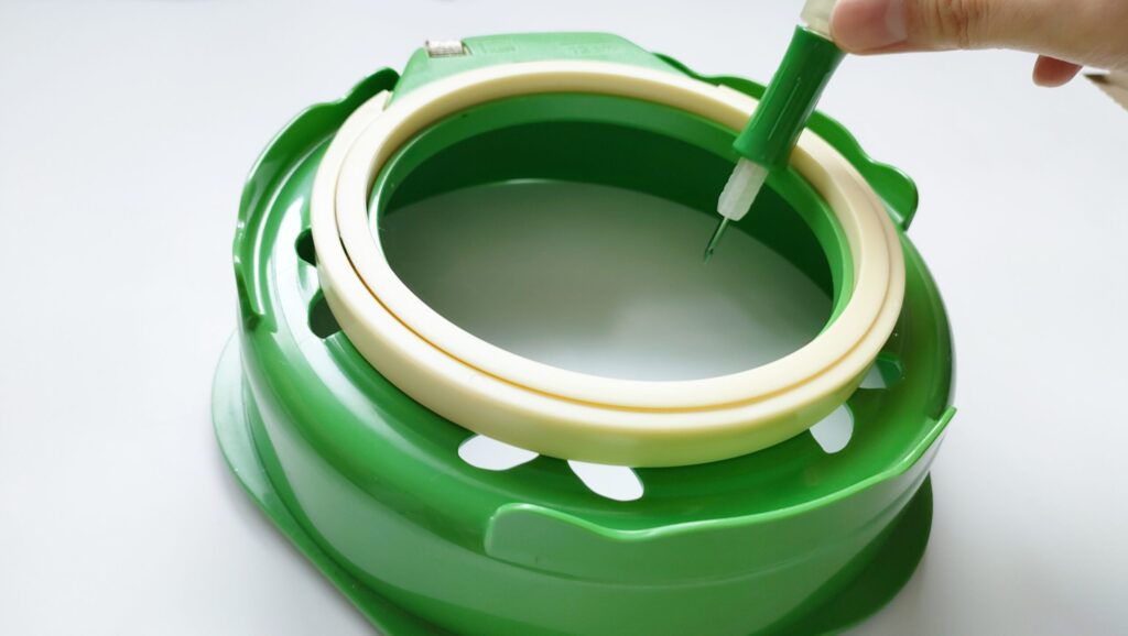 クロバーフリーステッチングフープ＆スタンド